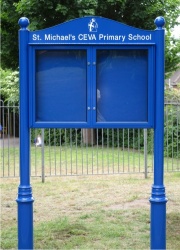 The Premium Range External School Notice Boards